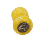 Lemon Drop Handcrafted Shaving Brush Handle (fits 24mm, 26mm knots) | Handcrafted Brush Handle | AP Shave Co.
