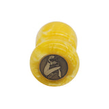 Lemon Drop Handcrafted Shaving Brush Handle (fits 24mm, 26mm knots) | Handcrafted Brush Handle | AP Shave Co.