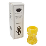Lemon Drop Handcrafted Shaving Brush Handle (fits 24mm, 26mm knots) | Handcrafted Brush Handle | AP Shave Co.