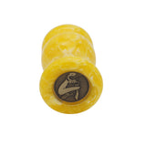 Lemon Drop Handcrafted Shaving Brush Handle (fits 26mm, 28mm knots) | Handcrafted Brush Handle | AP Shave Co.
