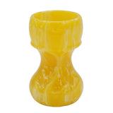 Lemon Drop Handcrafted Shaving Brush Handle (fits 28mm, 30mm knots) | Handcrafted Brush Handle | AP Shave Co.