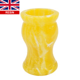 Lemon Drop Handcrafted Shaving Brush Handle (fits 26mm, 28mm knots) | Handcrafted Brush Handle | AP Shave Co.