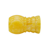 Lemon Drop Handcrafted Shaving Brush Handle (fits 24mm, 26mm knots) | Handcrafted Brush Handle | AP Shave Co.