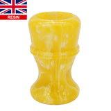 Lemon Drop Handcrafted Shaving Brush Handle (fits 24mm, 26mm knots) | Handcrafted Brush Handle | AP Shave Co.