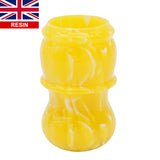 Lemon Drop Handcrafted Shaving Brush Handle (fits 24mm, 26mm knots) | Handcrafted Brush Handle | AP Shave Co.