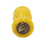 Lemon Drop Handcrafted Shaving Brush Handle (fits 24mm, 26mm knots) | Handcrafted Brush Handle | AP Shave Co.