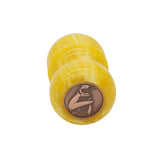 Lemon Drop Handcrafted Shaving Brush Handle (fits 24mm, 26mm knots) | Handcrafted Brush Handle | AP Shave Co.