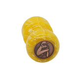 Lemon Drop Handcrafted Shaving Brush Handle (fits 24mm, 26mm knots) | Handcrafted Brush Handle | AP Shave Co.