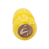 Lemon Drop Handcrafted Shaving Brush Handle (fits 24mm, 26mm knots) | Handcrafted Brush Handle | AP Shave Co.