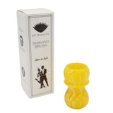Lemon Drop Handcrafted Shaving Brush Handle (fits 24mm, 26mm knots) | Handcrafted Brush Handle | AP Shave Co.