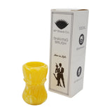 Lemon Drop Handcrafted Shaving Brush Handle (fits 24mm, 26mm knots) | Handcrafted Brush Handle | AP Shave Co.