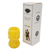 Lemon Drop Handcrafted Shaving Brush Handle (fits 24mm, 26mm knots) | Handcrafted Brush Handle | AP Shave Co.