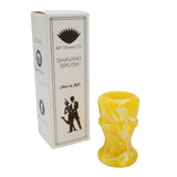 Lemon Drop Handcrafted Shaving Brush Handle (fits 24mm, 26mm knots) | Handcrafted Brush Handle | AP Shave Co.