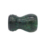 Maple Burl Stabilized Wood Handcrafted Shaving Brush Handle (fits 24mm, 26mm knots) | Handcrafted Brush Handle | AP Shave Co.
