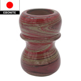 Mars Ebonite Handcrafted Shaving Brush Handle (fits 24mm, 26mm knots) | Handcrafted Brush Handle | AP Shave Co.