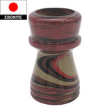 Mars Ebonite Handcrafted Shaving Brush Handle (fits 28mm, 30mm knots) | Handcrafted Brush Handle | AP Shave Co.