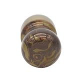 Tri-Bronze Handcrafted Shaving Brush Handle (fits 28mm, 30mm knots) | Handcrafted Brush Handle | AP Shave Co.