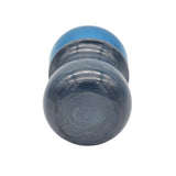 Blue Bronze & Aluminum Handcrafted Shaving Brush Handle (fits 28mm, 30mm knots)