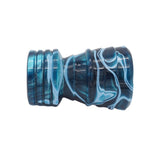 Ocean Waves Handcrafted Shaving Brush Handle (fits 24mm, 26mm knots) | Handcrafted Brush Handle | AP Shave Co.