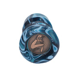 Ocean Waves Handcrafted Shaving Brush Handle (fits 24mm, 26mm knots) | Handcrafted Brush Handle | AP Shave Co.