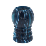 Ocean Waves Handcrafted Shaving Brush Handle (fits 24mm, 26mm knots) | Handcrafted Brush Handle | AP Shave Co.