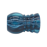 Ocean Waves Handcrafted Shaving Brush Handle (fits 24mm, 26mm knots) | Handcrafted Brush Handle | AP Shave Co.