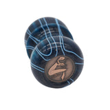 Ocean Waves Handcrafted Shaving Brush Handle (fits 24mm, 26mm knots) | Handcrafted Brush Handle | AP Shave Co.