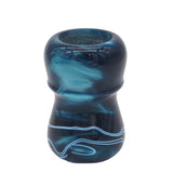 Ocean Waves Handcrafted Shaving Brush Handle (fits 24mm, 26mm knots) | Handcrafted Brush Handle | AP Shave Co.