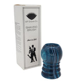 Ocean Waves Handcrafted Shaving Brush Handle (fits 24mm, 26mm knots) | Handcrafted Brush Handle | AP Shave Co.