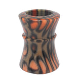 Orange Tigris Perla Handcrafted Shaving Brush Handle (fits 24mm, 26mm knots) | Handcrafted Brush Handle | AP Shave Co.