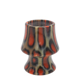 Orange Tigris Perla Handcrafted Shaving Brush Handle (fits 24mm, 26mm knots) | Handcrafted Brush Handle | AP Shave Co.