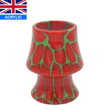 Passion Fruit Handcrafted Shaving Brush Handle (fits 24mm, 26mm knots) | Handcrafted Brush Handle | AP Shave Co.