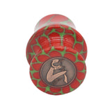 Passion Fruit Handcrafted Shaving Brush Handle (fits 24mm, 26mm knots) | Handcrafted Brush Handle | AP Shave Co.