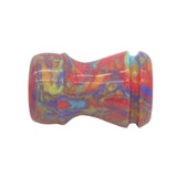 Pastel Tye Dye Handcrafted Shaving Brush Handle (fits 24mm, 26mm knots) | Handcrafted Brush Handle | AP Shave Co.