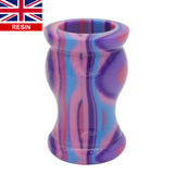 Purple Haze Handcrafted Shaving Brush Handle (fits 24mm, 26mm knots) | Handcrafted Brush Handle | AP Shave Co.