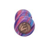Purple Haze Handcrafted Shaving Brush Handle (fits 28mm, 30mm knots) | Handcrafted Brush Handle | AP Shave Co.