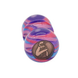 Purple Haze Handcrafted Shaving Brush Handle (fits 24mm, 26mm knots) | Handcrafted Brush Handle | AP Shave Co.