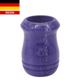 Purple Snakeskin Handcrafted Shaving Brush Handle (fits 24mm, 26mm knots) | Handcrafted Brush Handle | AP Shave Co.