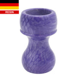 Purple Snakeskin Handcrafted Shaving Brush Handle (fits 24mm, 26mm knots) | Handcrafted Brush Handle | AP Shave Co.