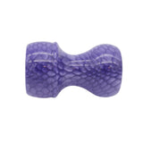 Purple Snakeskin Handcrafted Shaving Brush Handle (fits 24mm, 26mm knots) | Handcrafted Brush Handle | AP Shave Co.