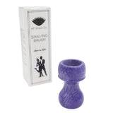 Purple Snakeskin Handcrafted Shaving Brush Handle (fits 24mm, 26mm knots) | Handcrafted Brush Handle | AP Shave Co.