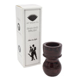 Raspberry Ebonite Handcrafted Shaving Brush Handle (fits 24mm, 26mm knots) | Handcrafted Brush Handle | AP Shave Co.
