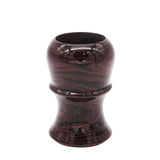 Raspberry Ebonite Handcrafted Shaving Brush Handle (fits 24mm, 26mm knots) | Handcrafted Brush Handle | AP Shave Co.