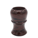 Raspberry Ebonite Handcrafted Shaving Brush Handle (fits 24mm, 26mm knots) | Handcrafted Brush Handle | AP Shave Co.
