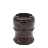 Raspberry Ebonite Handcrafted Shaving Brush Handle (fits 24mm, 26mm knots) | Handcrafted Brush Handle | AP Shave Co.