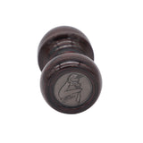 Raspberry Ebonite Handcrafted Shaving Brush Handle (fits 24mm, 26mm knots) | Handcrafted Brush Handle | AP Shave Co.
