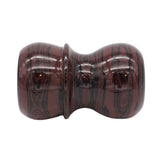Raspberry Ebonite Handcrafted Shaving Brush Handle (fits 24mm, 26mm knots) | Handcrafted Brush Handle | AP Shave Co.