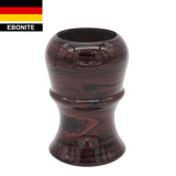 Raspberry Ebonite Handcrafted Shaving Brush Handle (fits 24mm, 26mm knots) | Handcrafted Brush Handle | AP Shave Co.