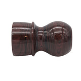 Raspberry Ebonite Handcrafted Shaving Brush Handle (fits 24mm, 26mm knots) | Handcrafted Brush Handle | AP Shave Co.
