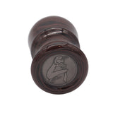 Raspberry Ebonite Handcrafted Shaving Brush Handle (fits 24mm, 26mm knots) | Handcrafted Brush Handle | AP Shave Co.